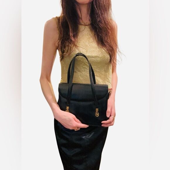 Gucci lizard top handle bag - Picture 2 of 16